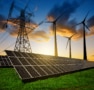 Composite photo depicting energy generation