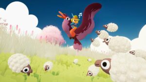 PS5, PS4'e Gelen En Sakin Oyun Flock'ta Yaratıkları Evcilleştirin ve Arkadaşlarla Uçun