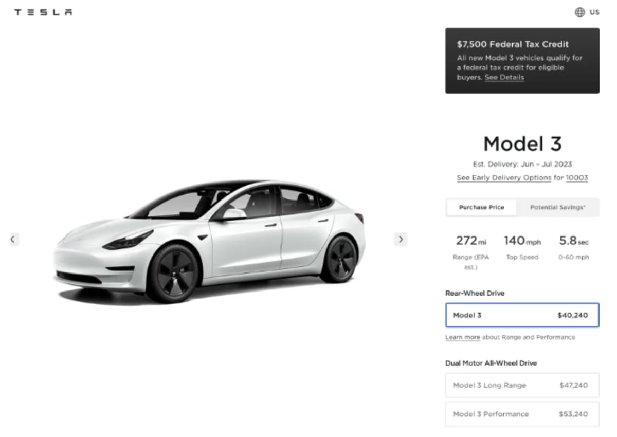 Tesla Model 3 zdaj v Kaliforniji stane le 23 $, zahvaljujoč davčnim olajšavam - Autoblog