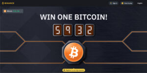 The Binance Bitcoin Button Game Is Back: Win 1 BTC! | BitcoinChaser