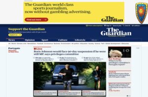 يعطي The Guardian إعلانات المقامرة التمهيد