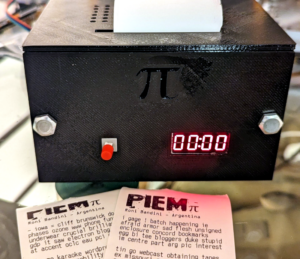The Printing Of Pi