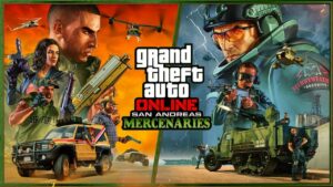 Tässä GTA Onlinessa on unssi Ace Combatia: San Andreas Mercenaries PS5, PS4 traileri