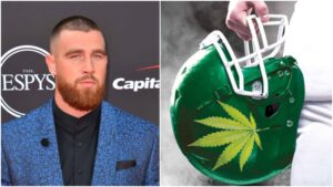 Travis Kelce anslår at opptil 80 % av NFL-spillerne røyker potten, andre sier den er høyere