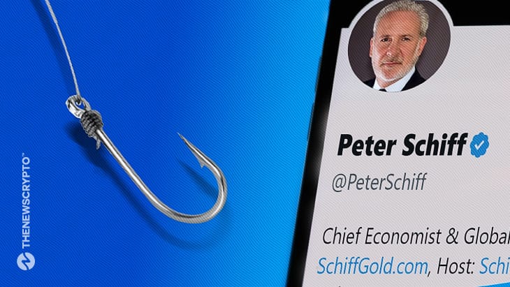 Twitter Account of Peter Schiff Hacked To Promote Crypto Phishing Scam