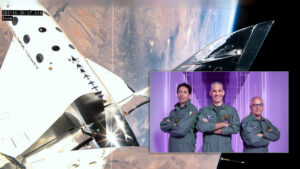 Le premier vol spatial commercial de Virgin Galactic prêt à être lancé avec une équipe de recherche italienne