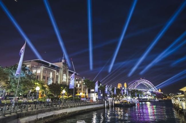 Vivid Sydney 2023 เปิดฉากด้วยการเปิดตัวสุดสัปดาห์ที่ใหญ่ที่สุดเป็นประวัติการณ์