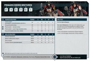 Warhammer 40k Space Marine Bölümleri Fraksiyon Odağı Bize Bazı Deathwatch ve Black Templars kurallarını Gösteriyor