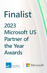 Western Computer anerkendt som finalist i 2023 Microsoft Dynamics 365 Business Central US Partner of the Year
