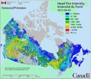 Zullen Canadese bosbranden het koolstofbudget van de wereld breken?