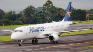 Alliance leases 4 more E190s as profits hit $57m