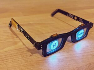 Arduglasses: OLED-Linsen auf Arduboy-kompatiblen Smart Glasses #WearableWednesday