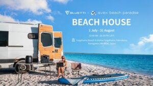 BLUETTI sponsrar Avex Beach Paradise för soldriven strandupplevelse