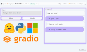 Erstellen Sie einen KI-Chatbot in 5 Minuten mit Hugging Face und Gradio – KDnuggets