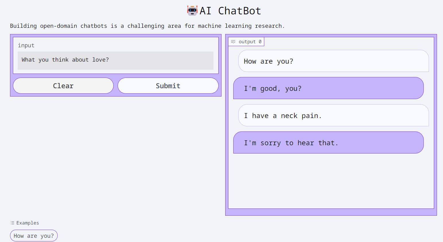 Építs AI Chatbotot 5 perc alatt átölelő arccal és Gradióval
