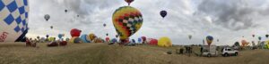 [Chambley Aerodrome, Frankreich] Die Grand Est Mondial Air Ballons 2023 haben begonnen