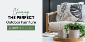 Escolhendo a mobília de exterior perfeita, um guia prático
