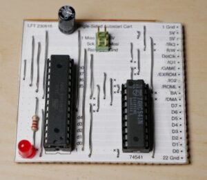 Skapa en Commodore 64-kassett på enkelsidig strippboard