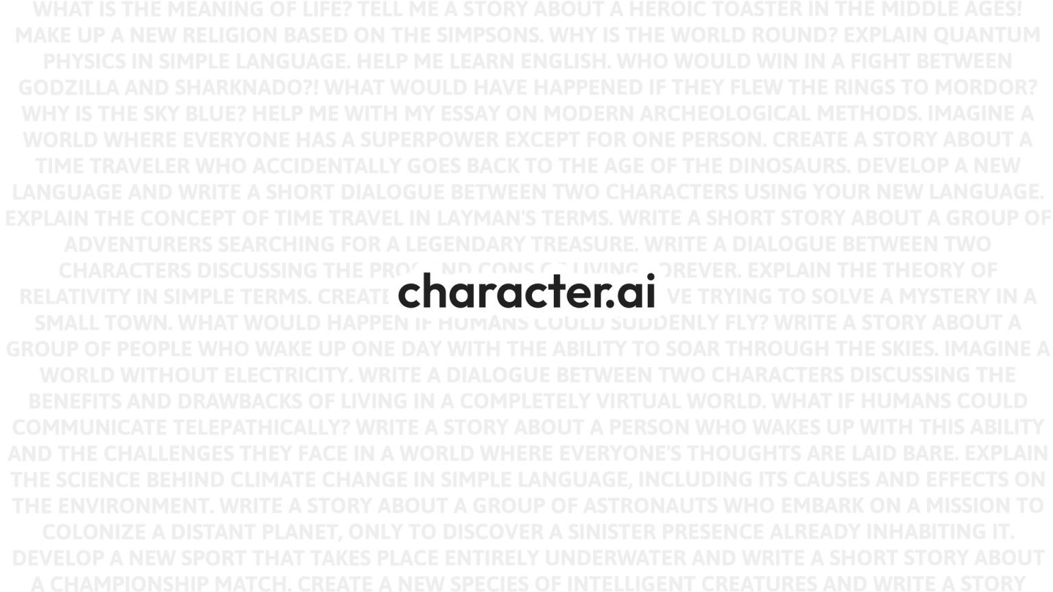 كل ما تحتاج لمعرفته حول تطبيق Character AI