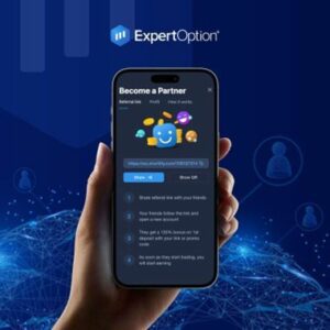 ExpertOption ultrapassa 70 milhões de usuários em todo o mundo e apresenta programa de referência lucrativo