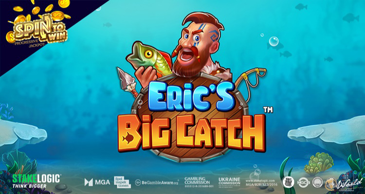 Vá em uma aventura de pesca e pegue um peixe grande no mais novo lançamento da Stakelogic, Eric's Big Catch
