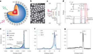 Emissione di singolo fotone altamente stabile e pura con tempi di coerenza ottica di 250 ps in punti quantici colloidali InP - Nature Nanotechnology