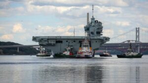 HMS Prince of Wales slutför reparationer och kapacitetsuppgraderingar på Rosyth