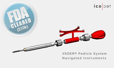 icotec ag, VADER® Pedicle System Navigated Instruments에 대한 FDA 510(k) 허가 발표, 척추 이식의 정밀도와 안전성 향상 | 바이오스페이스