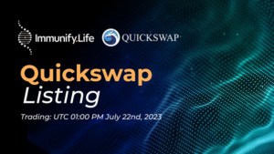 Immunify.Life bringer blokkjededrevet helsevesen til massene med Quickswap-oppføring | Live Bitcoin-nyheter