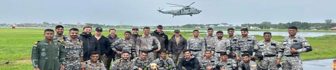 Le marine indiane e statunitensi concludono un'esercitazione militare di 11 giorni in Kerala