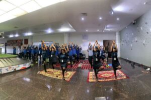 IndiGo fejrer den internationale yogadag 2023 med mindful yoga-sessioner