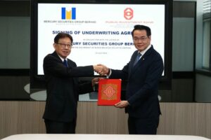 Mercury Securities Group підписує угоду про андеррайтинг з Public Investment Bank для його IPO на ринку ACE у Бурсі, Малайзія