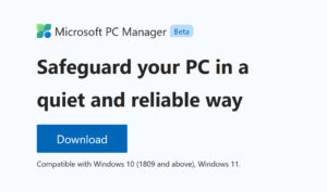 Îmbunătățiți-vă computerul cu noua aplicație gratuită PC Manager de la Microsoft