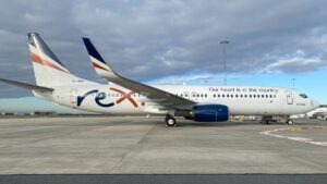 A Rex átveszi a nyolcadik 737-esét