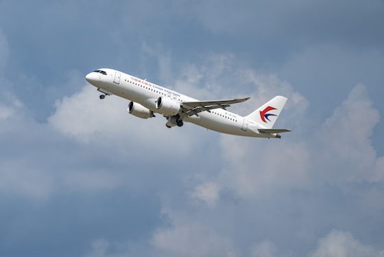 Andre C919-fly levert til China Eastern Airlines
