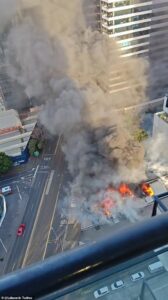 Southbank, Melbourne: Fire erupts in Clarendon St, CBD of Victoria’s capital - Medical Marijuana Program Connection