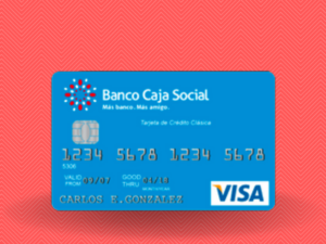 Tarjeta de Crédito Caja Social Cásica