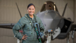 Test di volo dell'F-35: intervista con Monessa 'Siren' Balzhiser