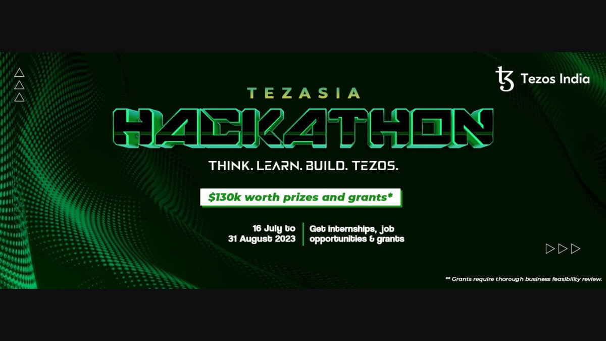 A Tezos India 230,000 3.0 dolláros ösztöndíjakat, díjakat és karrierlehetőségeket kínál a TezAsia Hackathon XNUMX-ban