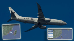 U.S. Navy P-8A Aircraft Operates Over Taiwan Strait Sparking Chinese Protest