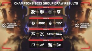 Valorant Champions 2023-grupper och öppningsmatcher avslöjade