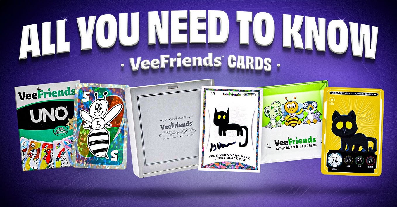מדריך מקיף לעולם כרטיסי VeeFriends
