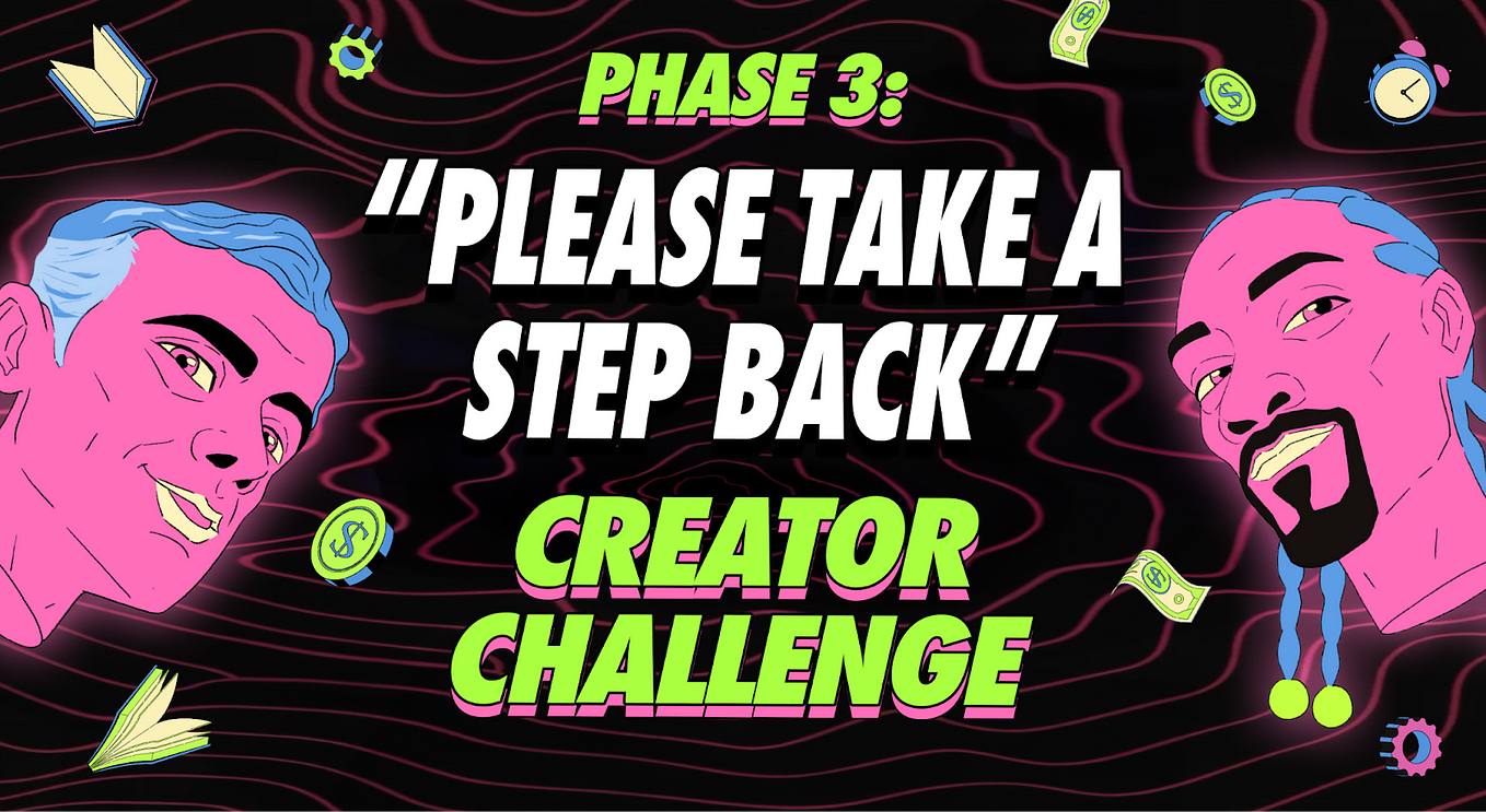 Announcing “Please Take a Step Back” Final Phase!