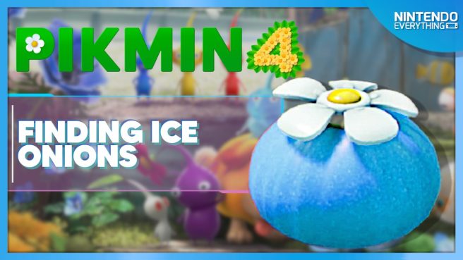 Where to find the Ice Onion in Pikmin 4