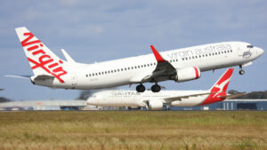 Lufthavnsjef sier at Qantas-Virgin-duopolet vil være vanskelig å knekke