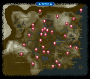Tous les emplacements Gloom Spawn dans Tears of the Kingdom