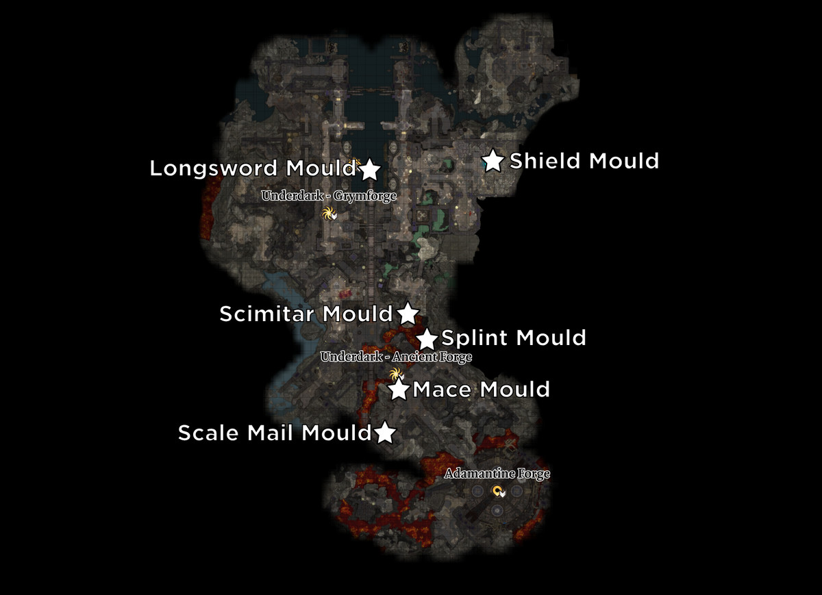 Semua lokasi Mould di Baldur's Gate 3
