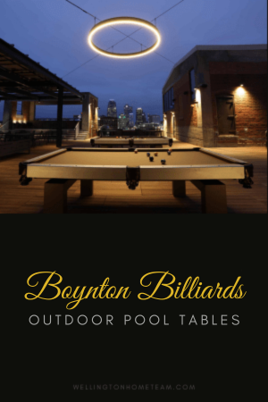 Outdoor Pool Tables | Boynton Billiards