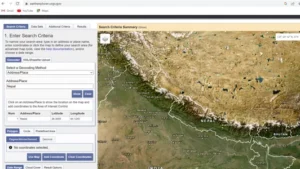 Costruire una mappa topografica del Nepal usando Python
