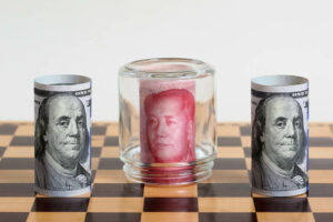 Kina trapper opp yuan-forsvaret